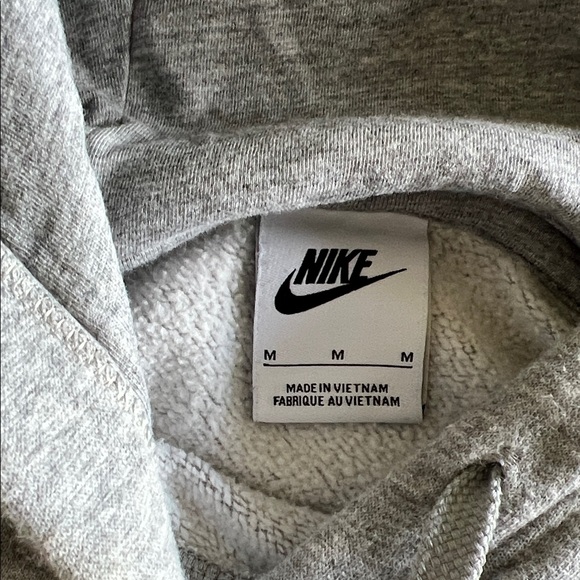Nike Light Gray Pullover Hoodie - Picture 2 of 4